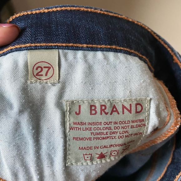 J Brand cigarette leg blue jeans size 27 - Picture 5 of 7